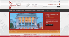 Desktop Screenshot of londonoperatickets.com